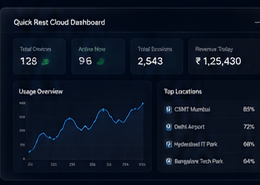 Quick Rest cloud dashboard